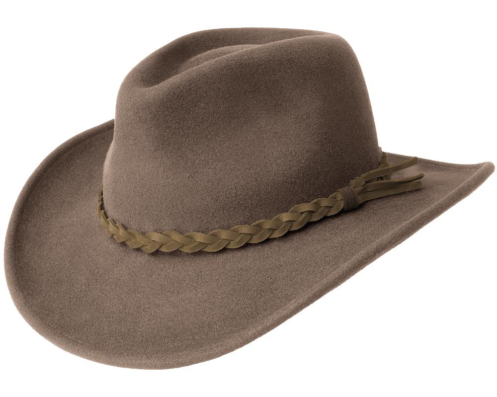 Bailey Switchback Pecan Wool Felt Western Cowboy Hat-W05LFD-PCN