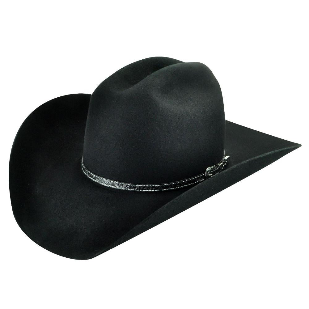 Bailey Roderick Black Wool Felt Western Cowboy Hat-W1503D-BK001
