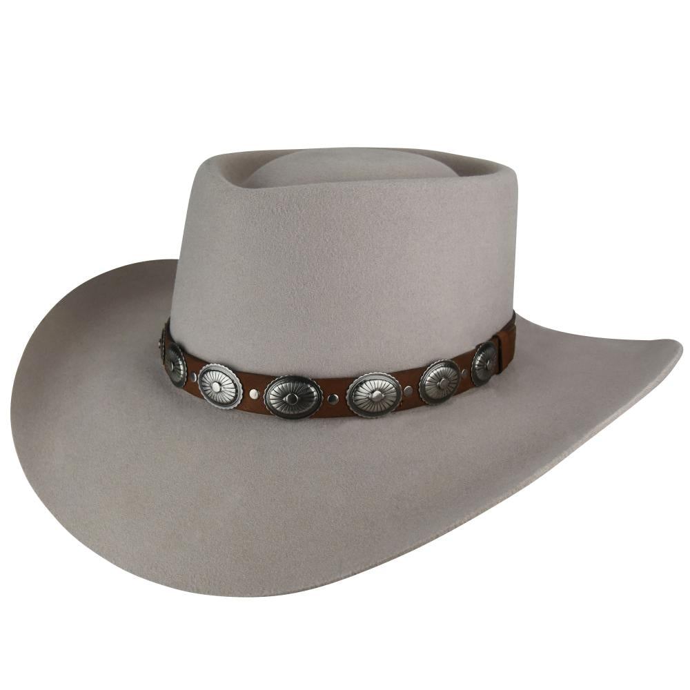 Bailey Ellsworth Mist Grey Wool Felt Western Cowboy Hat-W17RDD-MST