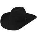 Bailey Seven Black Fur Felt Western Cowboy Hat-W1807A-BLK
