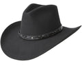 Bailey Navarro Black Wool Felt Western Cowboy Hat-WR0602H-BLK
