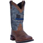 Laredo Mens We Back the Blue Western Cowboy Boot-7878