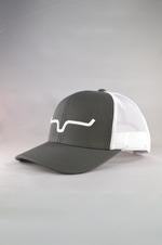 Kimes Ranch Weekly Trucker Char/White-100049