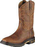 Ariat Mens Workhog Wide Sqr Toe Toast Pre-10007043