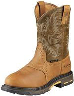 Ariat Mens Workhog Wp Comp Toe Aged Bark/-10008635
