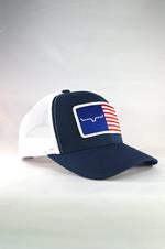 Kimes Ranch American Trucker Navy/Wht-100087