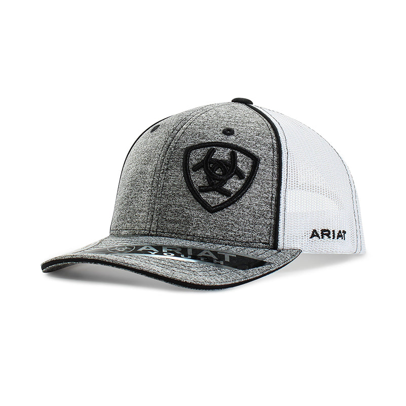 Ariat Kids Shield Mesh Snapback Cap Black 1517801 - view 2