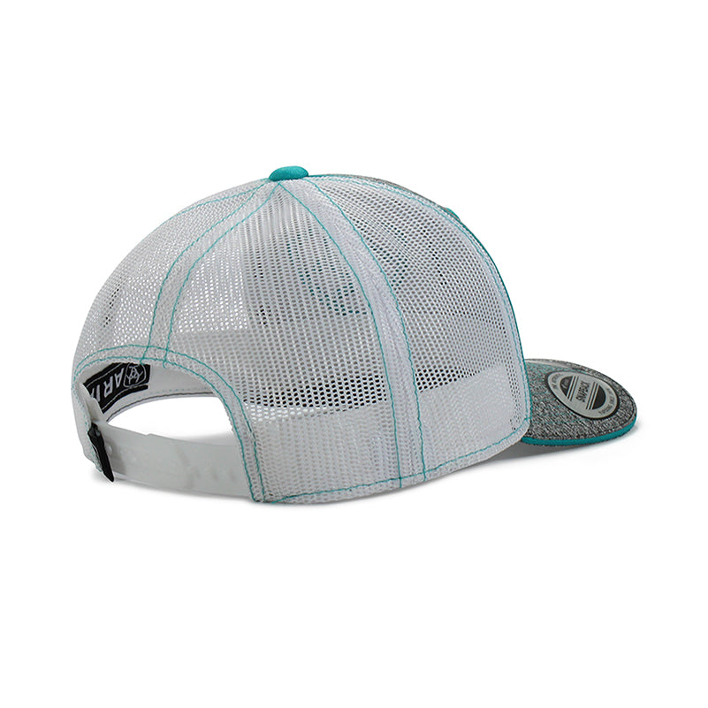 Ariat Kids Shield Mesh Snapback Cap Turquoise 1517833 - view 3
