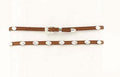 M and F Western 3/8 Genuine Leather Hatband - Mens