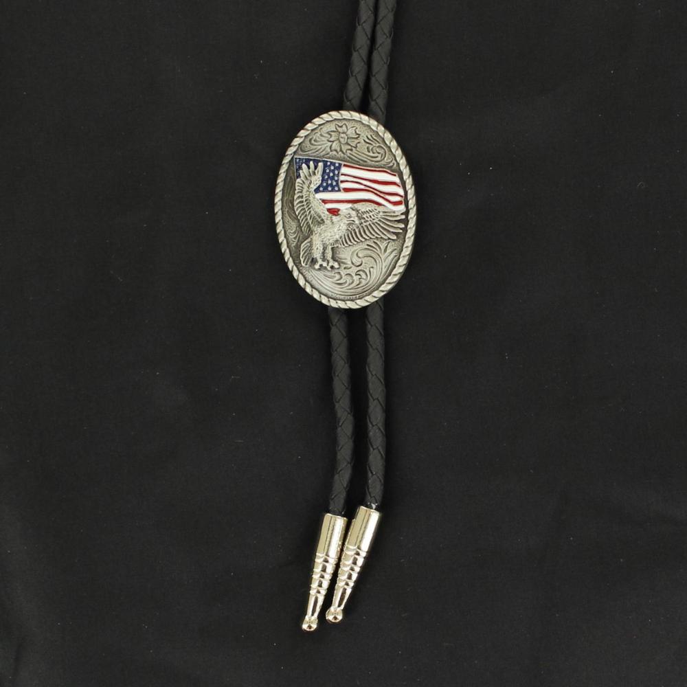 M&F Western Bolo Eagle W/USAflag