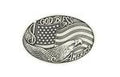 M&F Western Buckle- God Bless Oval