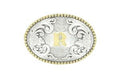 NOCONA OVAL INITIAL BUCKLE - B