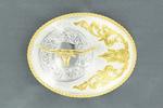 M&F Western Buckle-Big Oval Longhorn