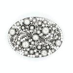 M&F Western Buckle Silver Bling