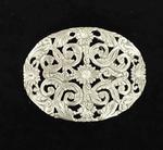 M&F Western Buckle - Oval Filgre Cutout