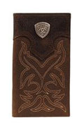 M and F Western Ariat Premium Brand Mens Rodeo Wallet 0802 - Mens
