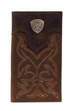 M and F Western Ariat Premium Brand Mens Rodeo Wallet 0802 - Mens