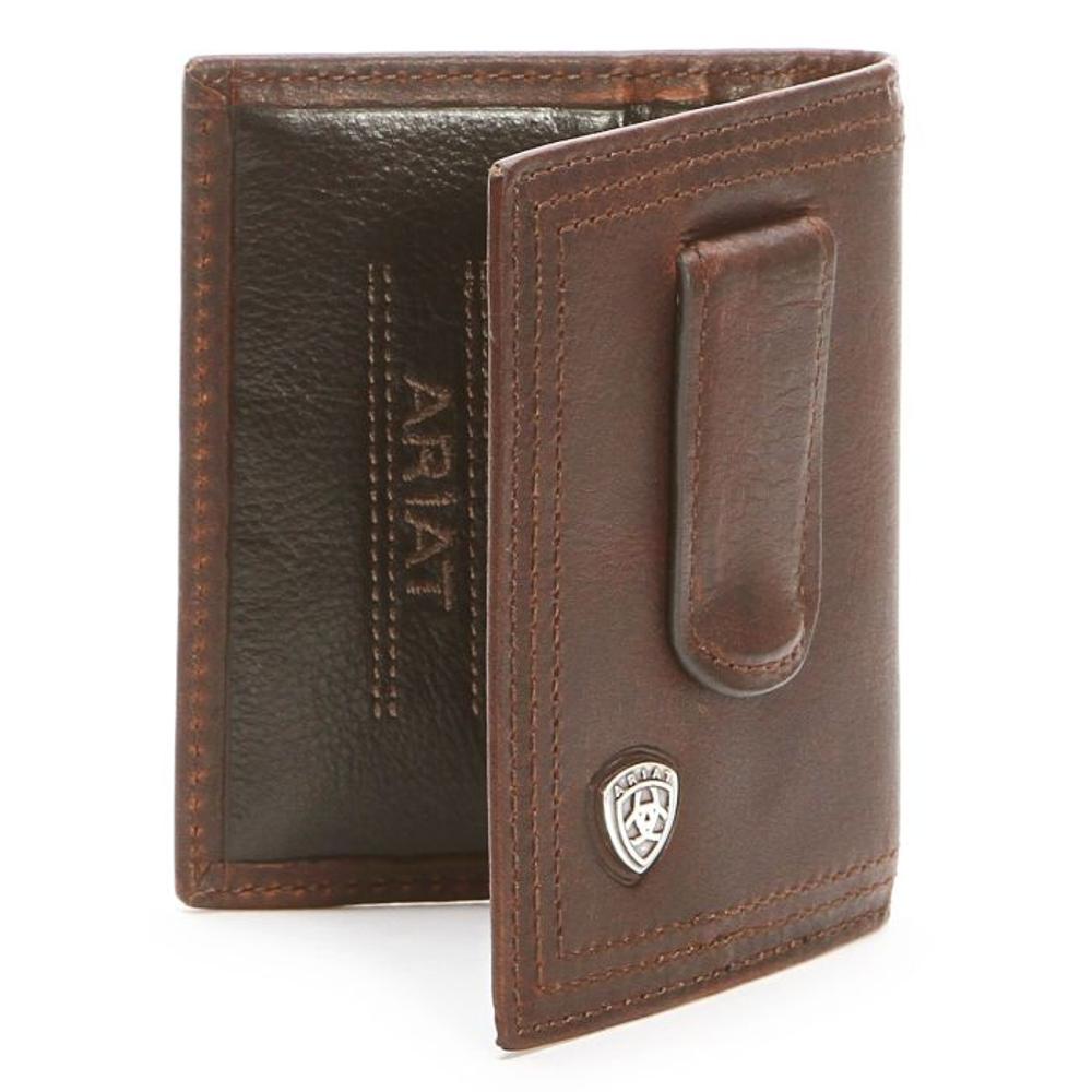 M&F Western Ariat Bifold/Clip Shield Dkcop
