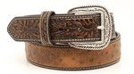 M&F Western Ostrich Tooled Tabs