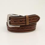 M&F Western Buck Stitching Floral Tooled