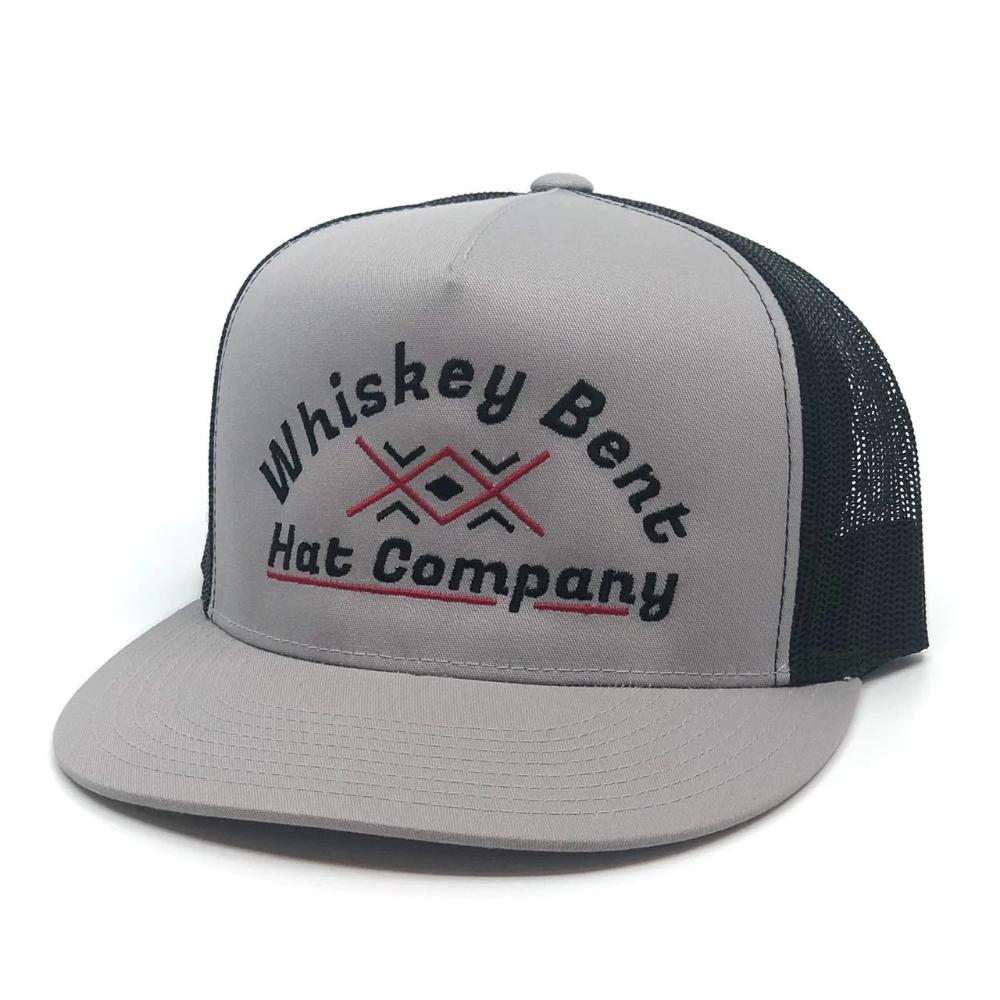Whiskey Bent Hat Co Navajo Grey/Blk Aztec Print-NVJO-B