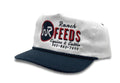 Whiskey Bent Hat Co Whiskey Feeds Blk/Wht Trucker-WB13