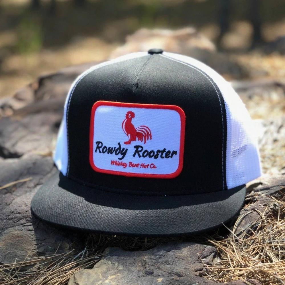 Whiskey Bent Hat Co Rowdy Rooster Blk-WB29