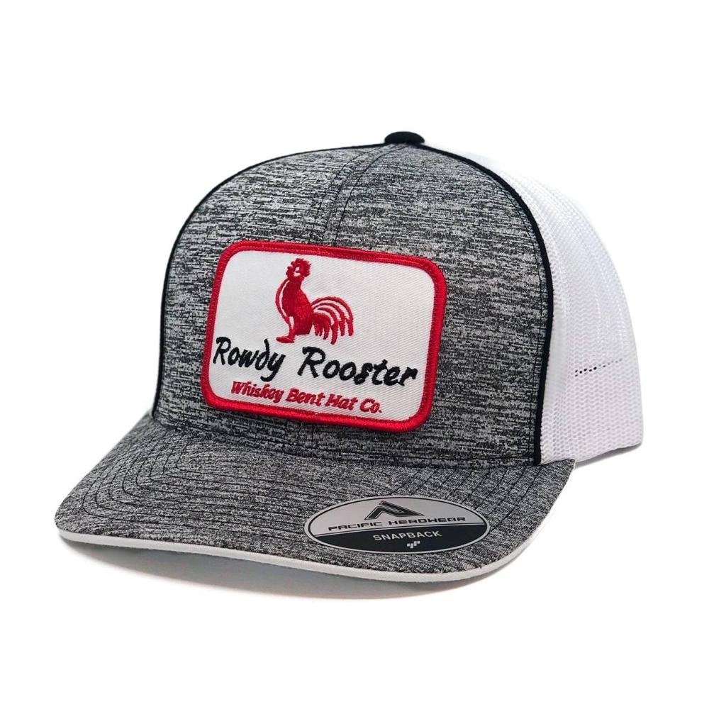 Whiskey Bent Hat Co Rowdy Rooster Gry-WB30