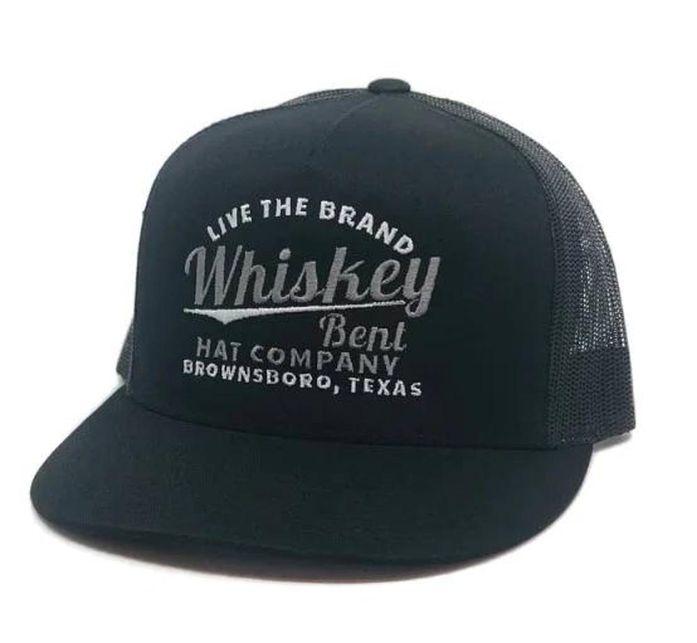 Whiskey Bent Hat Co The Cali- Black-CALI-BLK