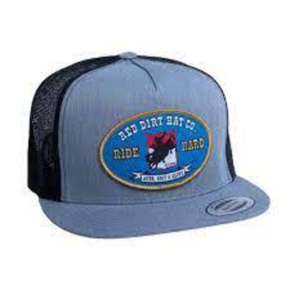 Red Dirt Hat Co Bucking Buffalo Sil/Blk-RDHC202