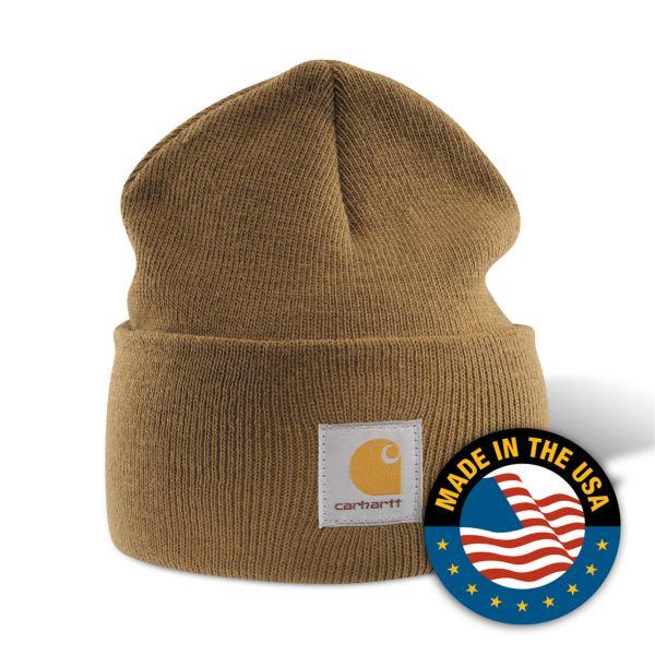 Carhartt Acrylic Watch Cap Brown-A18-BRN