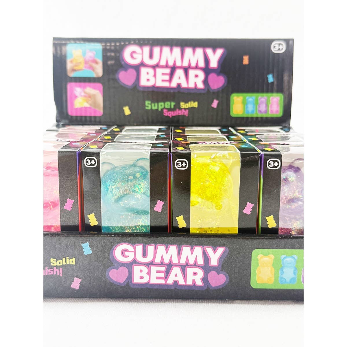 Love And Repeat Kids Glitter Gummy Bear Squishy LRMLCT041 - view 6