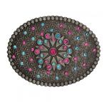 Montana Silversmiths Bkl- Pnk+ Blu Fully Bling-A262