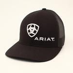 M&F Western Ariat Blk Shield Cap
