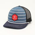 M&F Western Ariat Snap Back Stripe Logo De