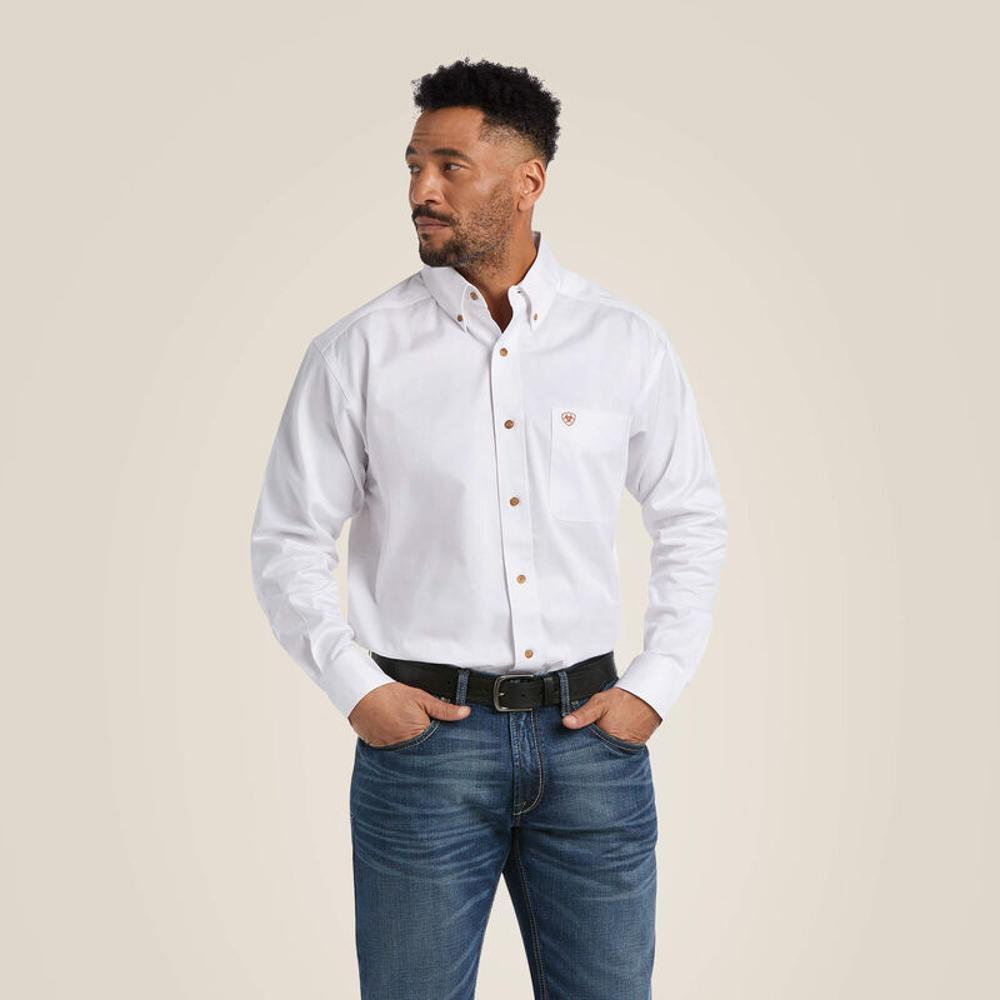 Ariat Mens White Shirt-10000503