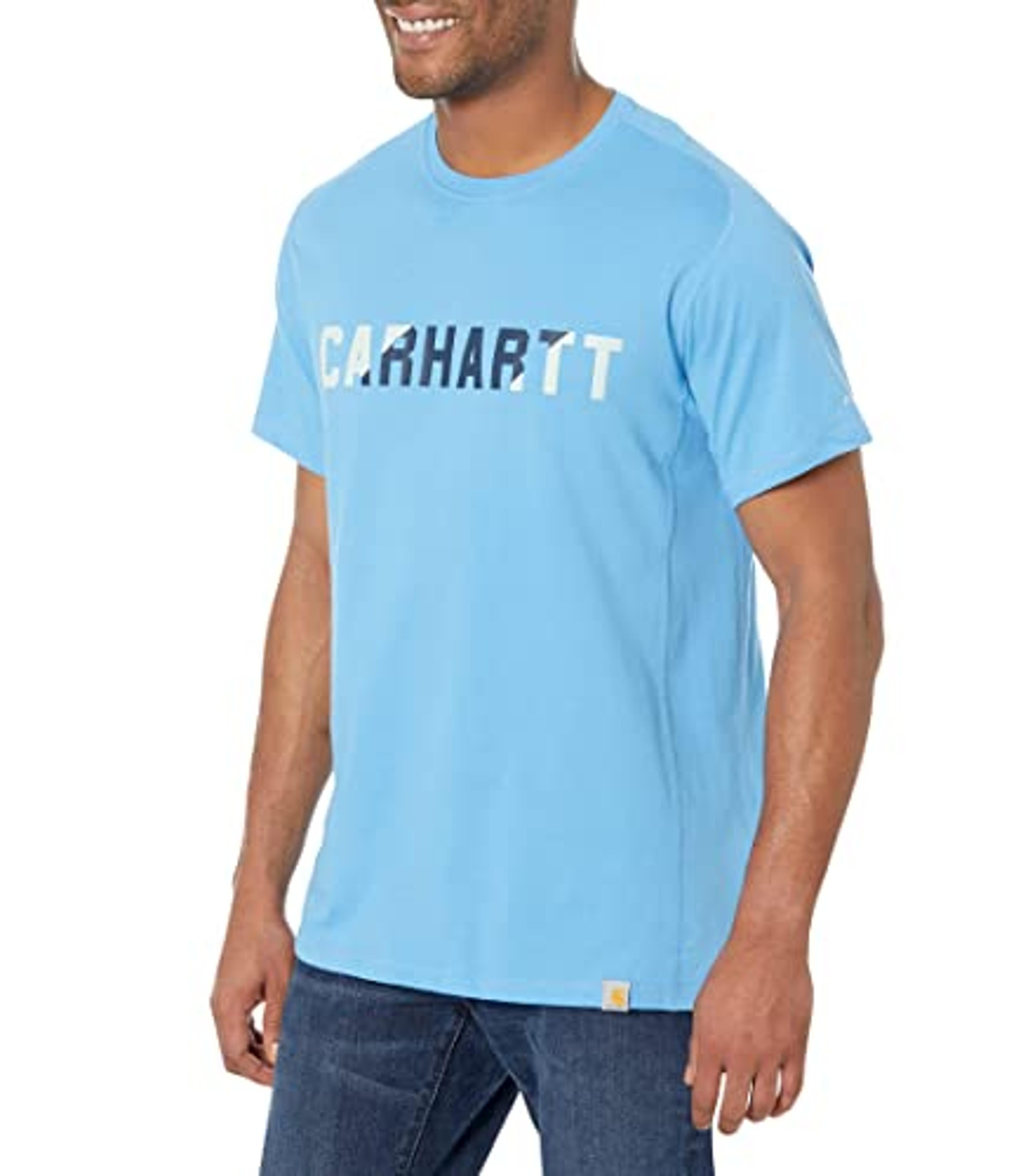 Carhartt Mens Relaxed Fit Midweight Short-sl -H51-105203-H51