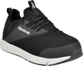 Reebok Womens Daystart Steel Toe Black Oxford Work Shoe-RB370