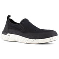 Reebok Mens Rockport Slip On Black Work Shoes-RK4676