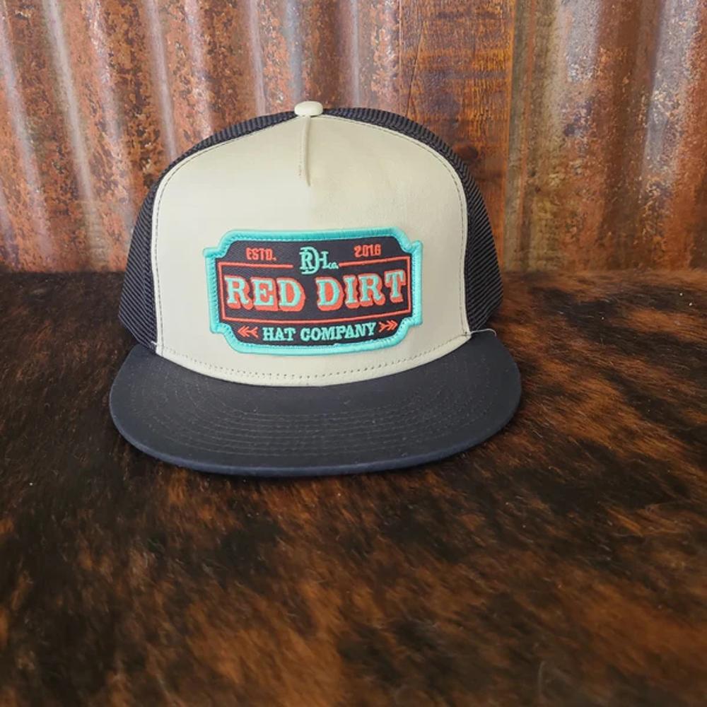 Red Dirt Hat Co Turquoise Saloon Stone/Black-RDHC226