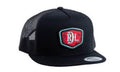 Red Dirt Hat Co Shield Blk/Blk-RDHC244