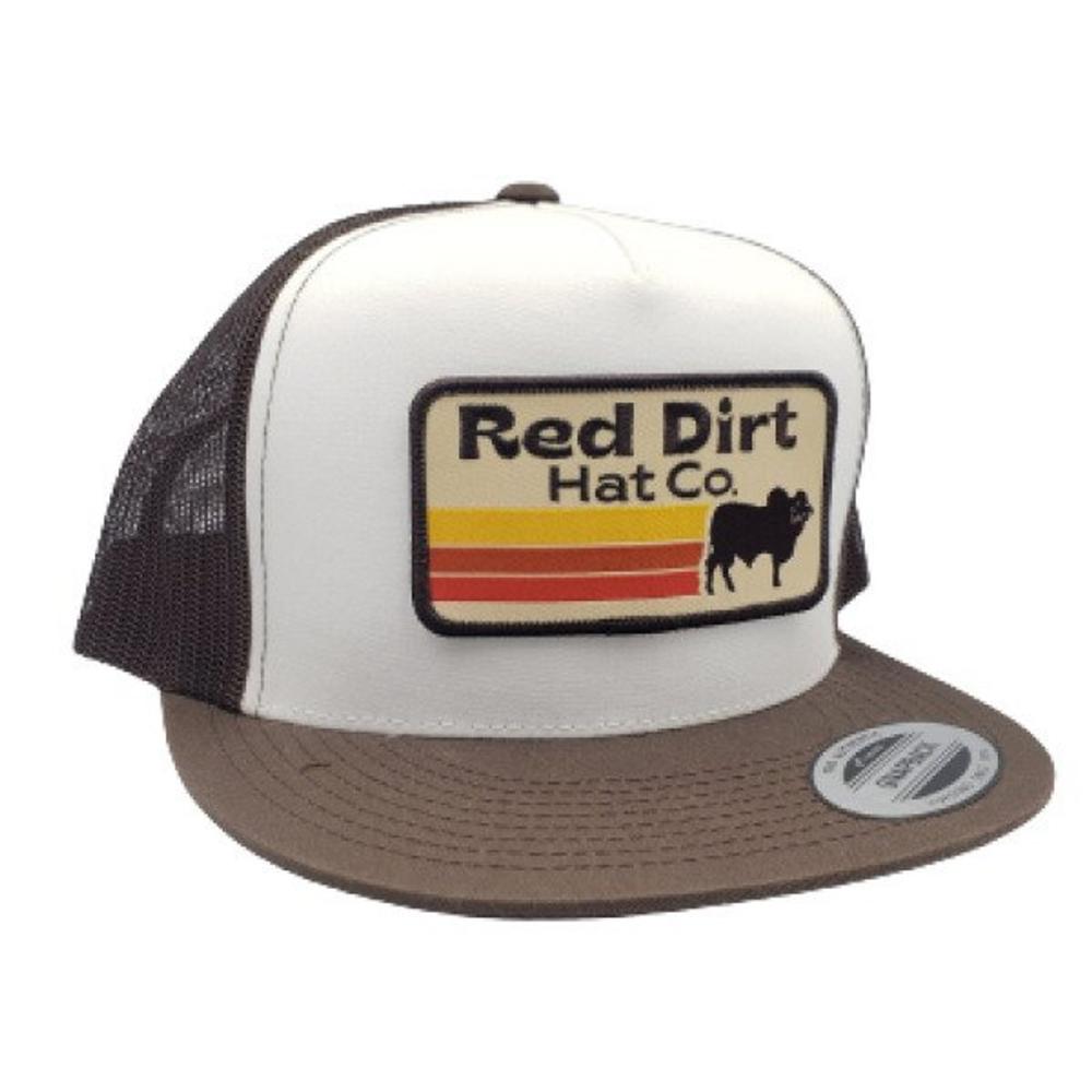 Red Dirt Hat Co Pancho Bro/Wht/Bro-RDHC270