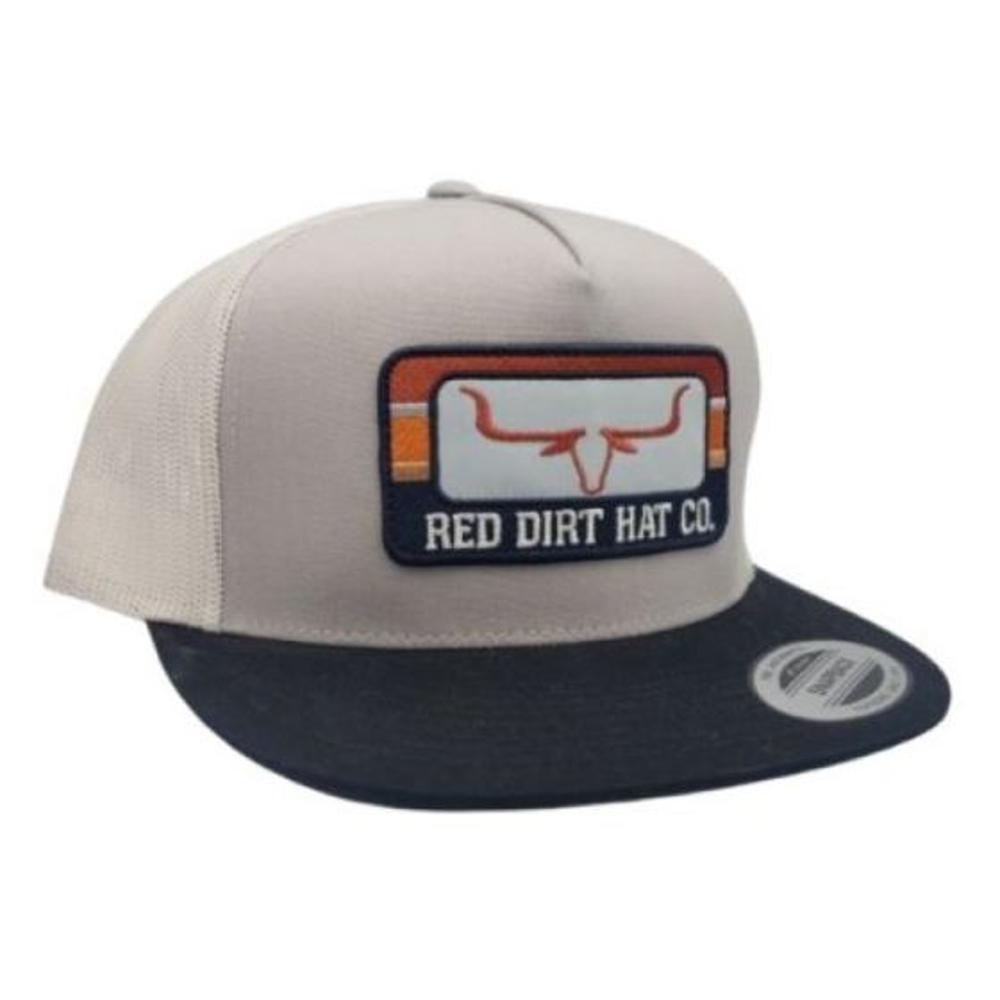 Red Dirt Hat Co Longhorn Blk-RDHC321