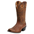 Ariat Mens Sport Square Toe Fiddle Brown-10014025