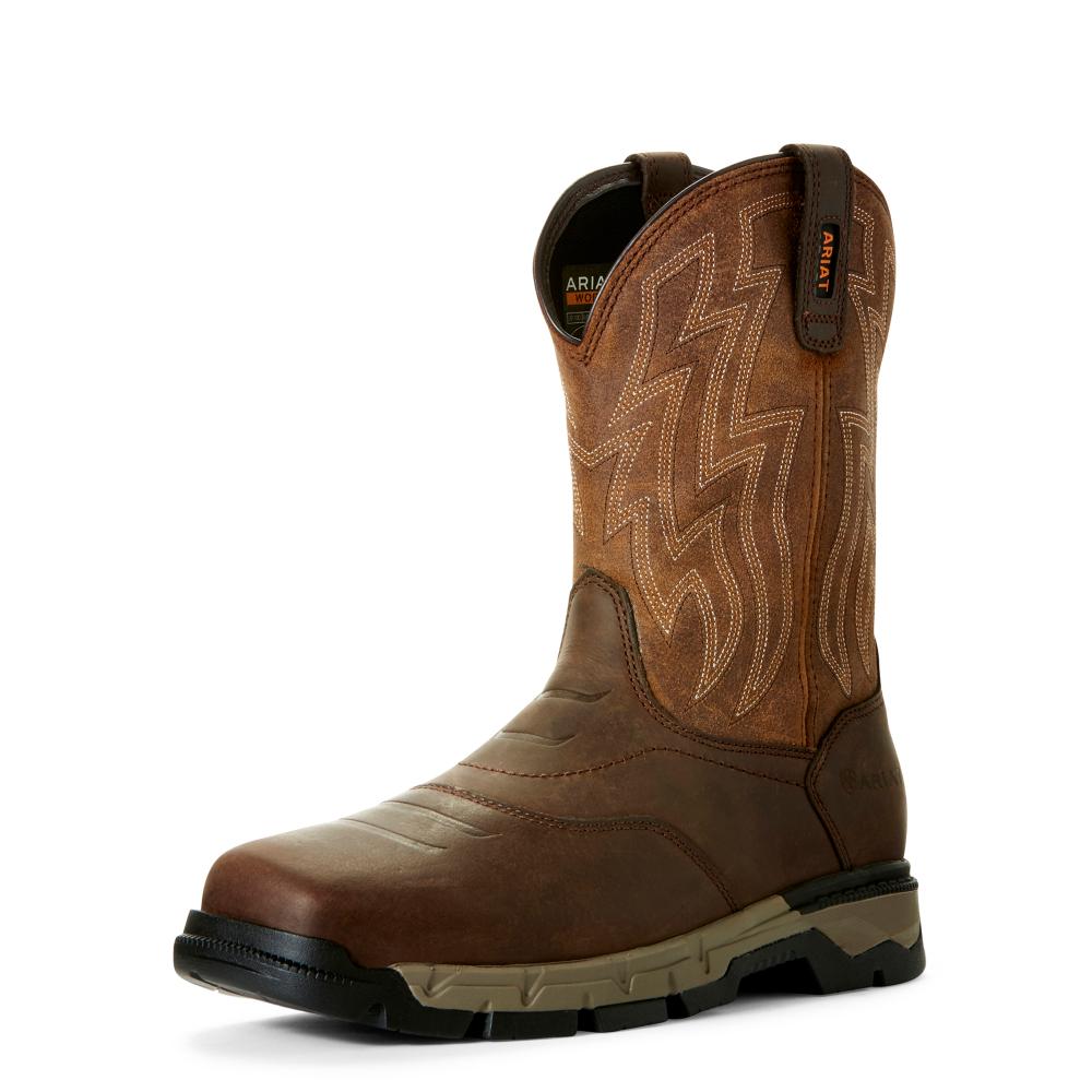 Ariat Mens Rebar Flex Brn/wicker-10027318