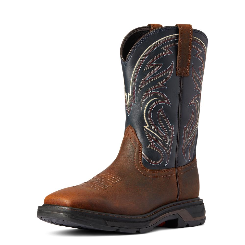 Ariat Mens Workhog Xt Cottonwood Brown Rwdy-10038320