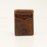 M&F Western Ariat Money Clip Tooled Lthr