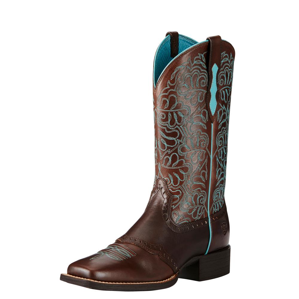 Ariat Womens Round Up Remuda Naturally Dark-10019907
