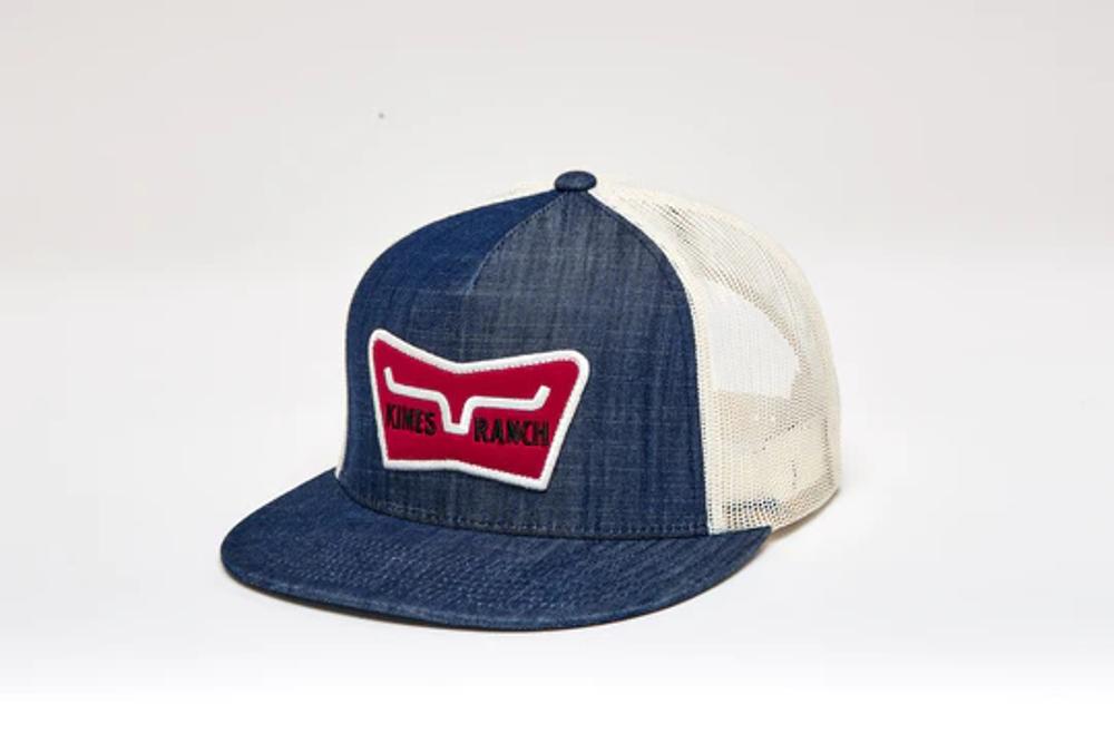 Kimes Ranch Panoramic Trucker Denim-S22-162004