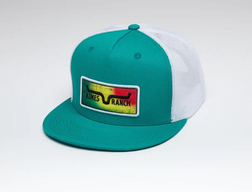 Kimes Ranch Blanket Trucker - Teal-178819